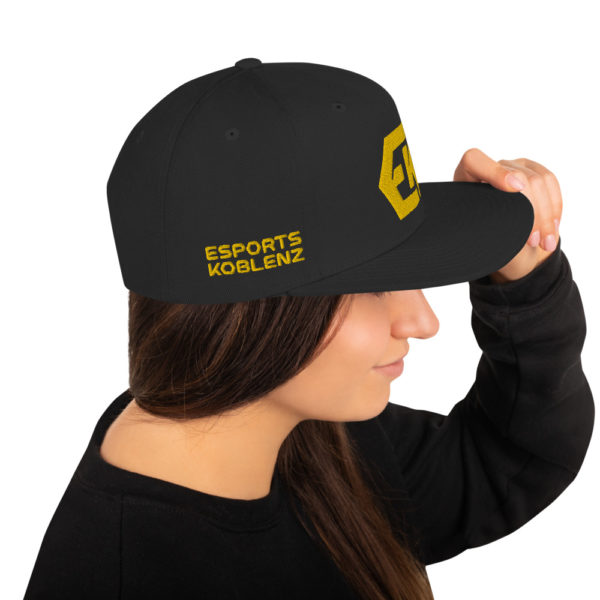 EKO Snapback-Cap (Stick Gold, vorne & rechts) – Bild 3