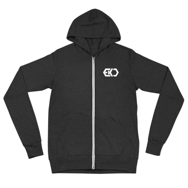 EKO Sommer Hoodie (Aufdruck Weiß, vorne)