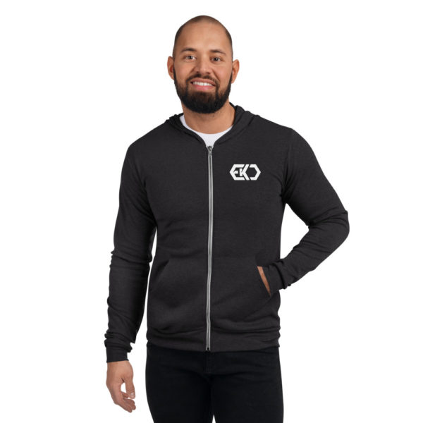 EKO Sommer Hoodie (Aufdruck Weiß, vorne) – Bild 2